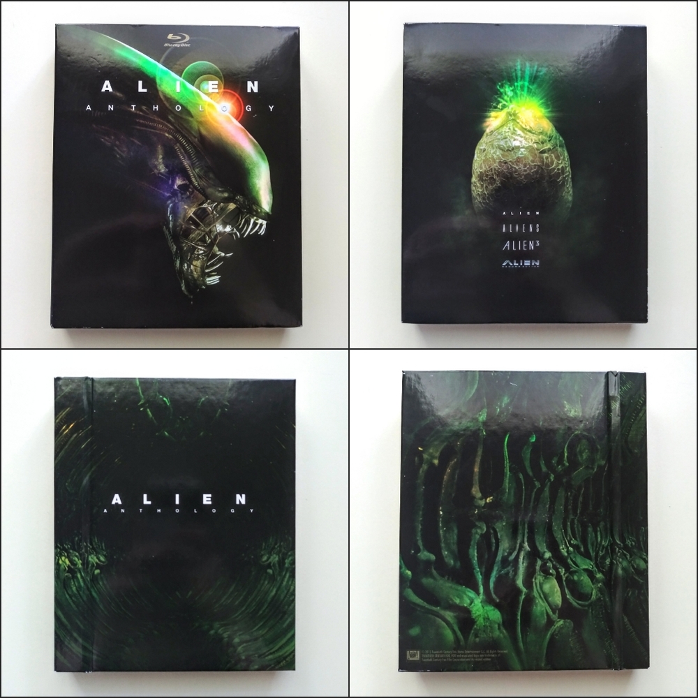 Alien Anthology Bluray Box Set (Alien, Aliens, Alien 3, Alien Resurrecti…